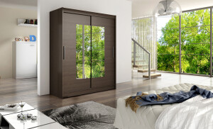 Product detail of ArtAdrk Šatní skříň DORRIGO | 150 cm Skříň: Dor02 / čokoládová