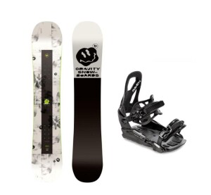 Product detail of Gravity Madball 24/25 pánský snowboard + Raven S230 Black vázání