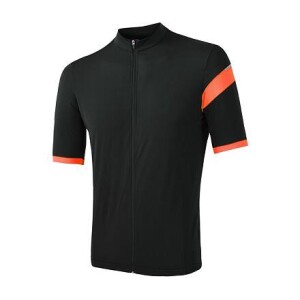 Product detail of SENSOR CLASSIC pánský kr.rukáv celozip černá/oranžová
