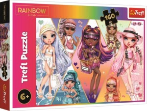 Product detail of Trefl Puzzle Rainbow High: Šťastné kamarádky 160 dílků