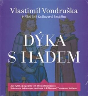 Product detail of Dýka s hadem - 2 CDmp3 (Čte Jan Hyhlík) - Vlastimil Vondruška