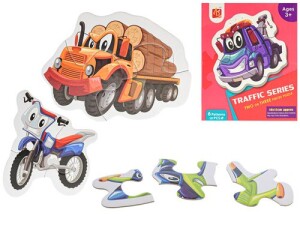 Product detail of Puzzle dětské Dopravní prostředky 18dílků