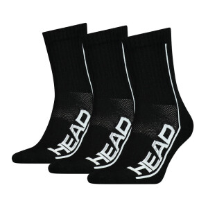 Product detail of Head Performance Short Crew 3P black/white