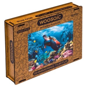 Product detail of Unidragon dřevěné puzzle - Želva velikost M