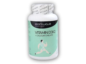 Product detail of Sportwave Vitamín D3K2+Calcium chelate 120 kapslí