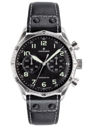 Product detail of Junghans Meister Pilot Chronoscope 27/3590.00