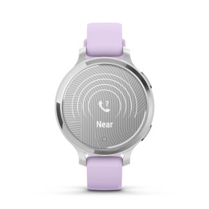 Product detail of Garmin Lily® 2 Active Silver / Purple Jasmine Silicone Band 010-02891-01