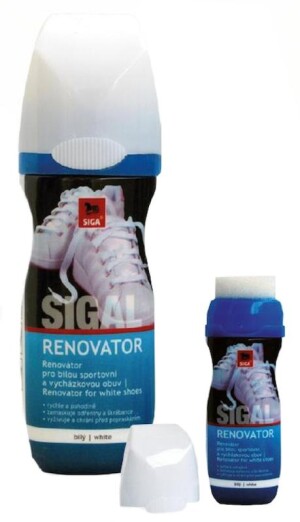 Product detail of Siga Bílý renovátor na obuv 75 ml