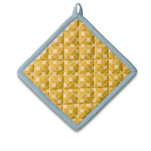 Product detail of Kela Chňapka čtvercová SVEA, 100% bavlna, žlutomodrá