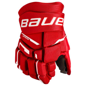 Product detail of Hokejové rukavice Bauer Supreme M3 Red Junior 10 palců