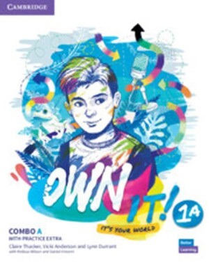 Product detail of Own it! 1 Combo A Student´s Book and Workbook with Practice Extra - Claire Thacker