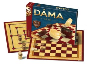 Product detail of Společenská hra - Dáma + Mlýn