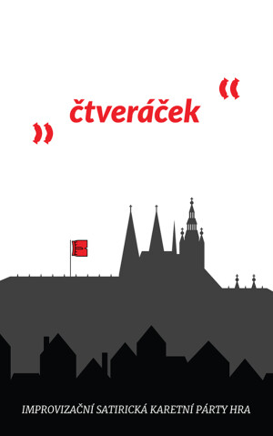 Product detail of Čtveráček/Improvizační satirická karetní párty hra