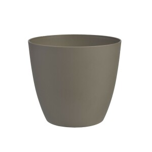 Product detail of Gardenico Květináč Ella matt taupe, pr. 25 cm
