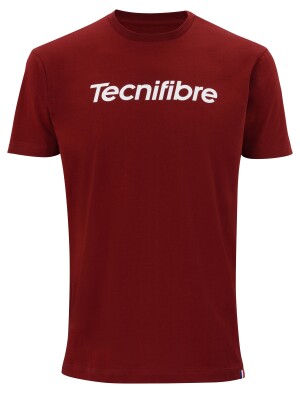 Product detail of Pánské tričko Tecnifibre  Club Cotton Tee Cardinal XL