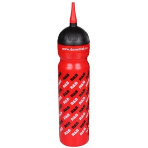 Product detail of R B Sportovní láhev logo s hubicí červená