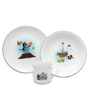 Product detail of Thun talíř+miska+hrnek dětský KRTEK A LOĎ