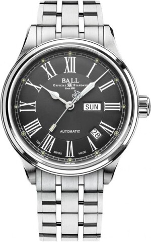 Product detail of Ball Trainmaster Roman NM1058D-S4J-GY