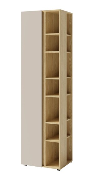 Product detail of Meblar Regál LUCA LC04 | béžová/dub olejovaný