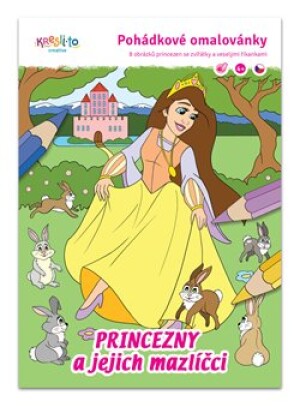 Product detail of Princezny a jejich mazlíčci - Pohádkové omalovánky