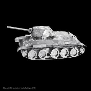 Product detail of Piatnik Metal Earth T-34 Tank