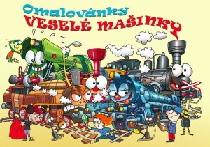 Product detail of Omalovánky Veselé mašinky, 1.  vydání