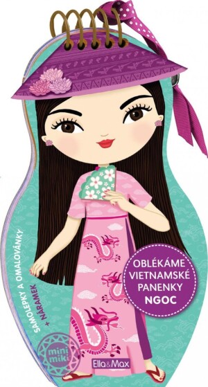Product detail of Oblékáme vietnamské panenky - NGOC - Ema Potužníková