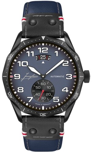 Product detail of Junghans Meister Pilot Automatic Small Second Navy Blue 27/4397.00