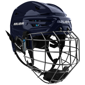 Product detail of Hokejová helma Bauer RE-AKT 155 Combo Navy Senior M