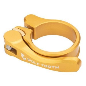 Product detail of Wolf Tooth sedlová objímka 31.8mm Zlatá Quick Release