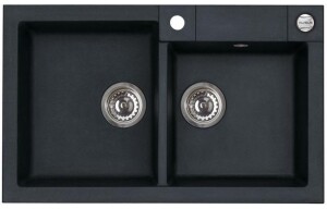 Product detail of Alveus Granitový dřez ROCK 90 Barva: Černá