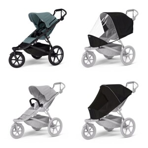 Product detail of Sportovní kočárek Thule Urban Glide 3 Mid blue + madlo + pláštěnka + moskytiéra