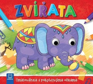 Product detail of Zvířata - Omalovánka s pohyblivýma očkama