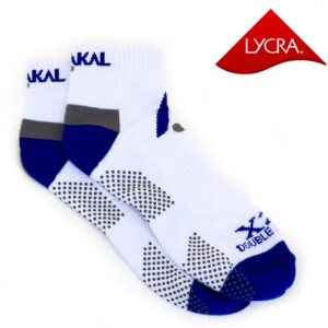 Product detail of Ponožky Karakal  Socks X2+ Men Trainer White/Navy-41-47