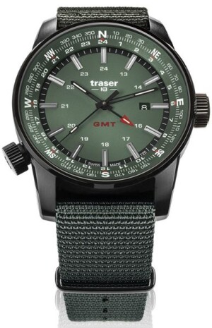 Product detail of Traser P68 Pathfinder GMT Green Nato