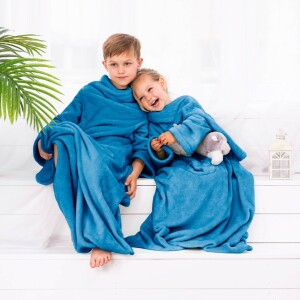 Product detail of Decoking Deka s rukávy Lazy Kids indigo, 90 x 105 cm