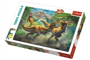 Product detail of Trefl Puzzle Dinosauří souboj 160 dílků