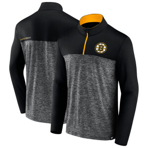 Product detail of Pánská mikina Fanatics  Mens Iconic Defender 1/4 Zip Boston Bruins