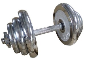 Product detail of ACRA Činka nakládací jednoruční chromovaná 20 kg - 25 mm
