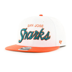 Product detail of Pánská kšiltovka 47 Brand  NHL San Jose Sharks Script Side Two Tone ’47 CAPTAIN