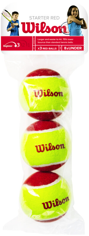 Product detail of Dětské tenisové míče Wilson  Starter Red (3 Pack)
