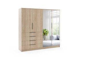 Product detail of ArtSka Šatní skříň COLUMBIA | dub sonoma 200 cm