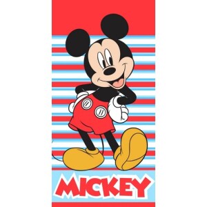 Product detail of Carbotex Dětská osuška Mickey Mouse Vždy s úsměvem, 70 x 140 cm