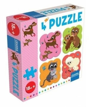 Product detail of 4 puzzle Jezevčík