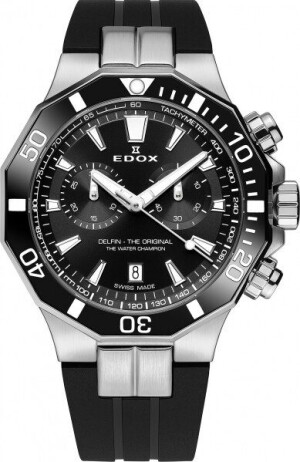 Product detail of EDOX Delfin Quartz Chronograph 10112-3NCA-NIN