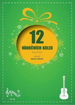 Product detail of 12 Vánočních koled pro kytaru - Martin Rous