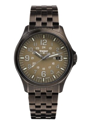 Product detail of Traser P67 Officer Pro Gunmetal Khaki Ocel