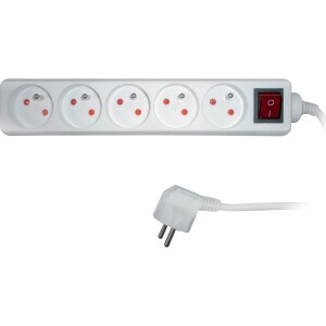 Product detail of Retlux RPC 29 Prodlužovací kabel s vypínačem, 5 zásuvek, 2 m
