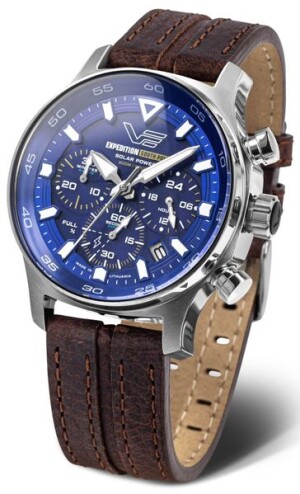 Product detail of Vostok Europe Expedition South Pole Solar Power Chronograph VR42-592A762