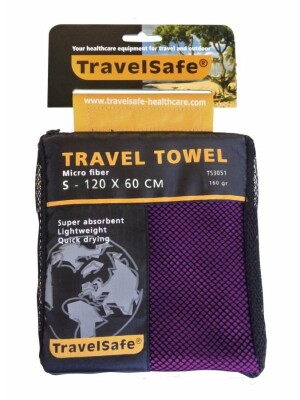 Product detail of Van Bergen Sports int.b.v. TravelSafe ručník Microfiber Towel S purple